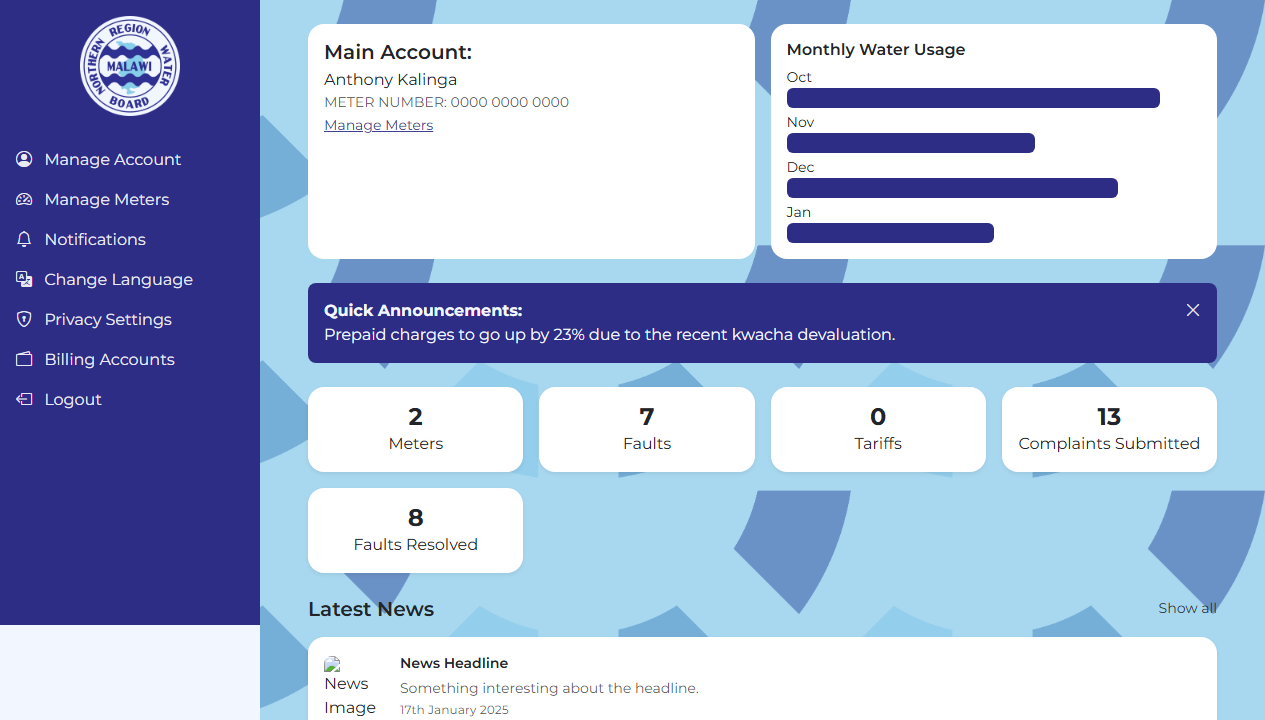 Utility Dashboard Vol 1 preview